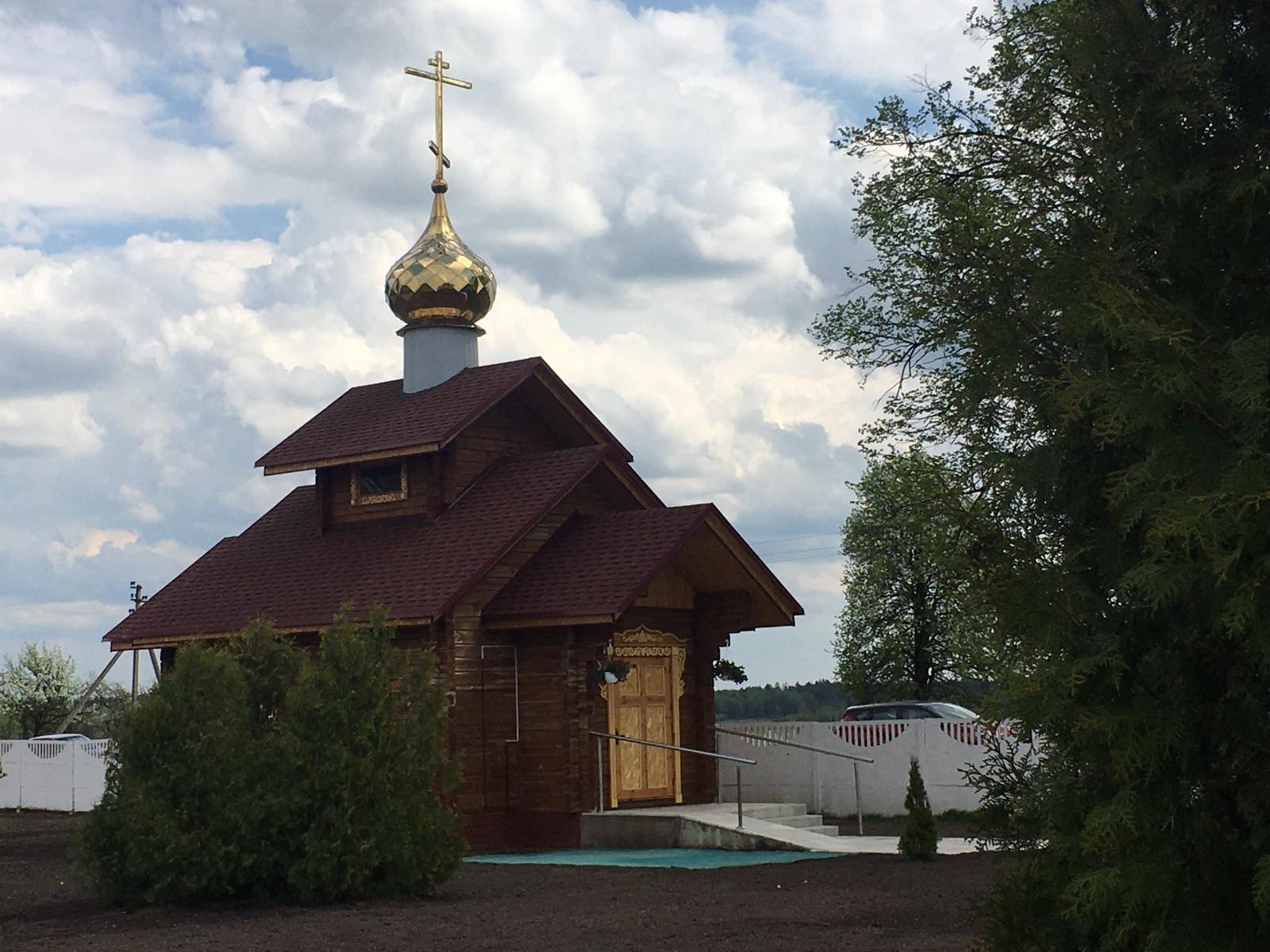 В деревне Весново Глусского района епископ Бобруйский и Быховский Серафим  освятил храм в честь святителя Патрикия Ирландского | Епархии | Белорусская  Православная Церковь | Новости | Официальный портал Белорусской  Православной Церкви