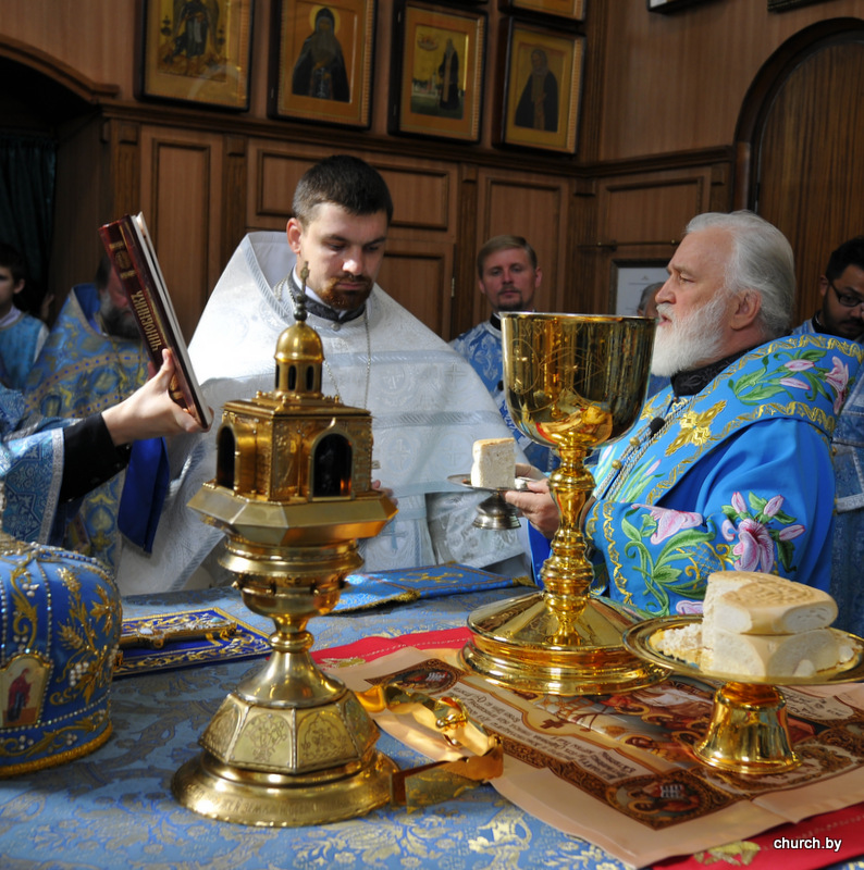 В день празднования Минской иконы Божией Матери митрополит Минский и ...