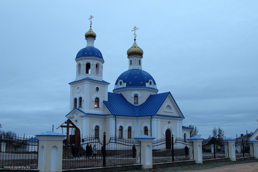 Покровский храм в Вилейке