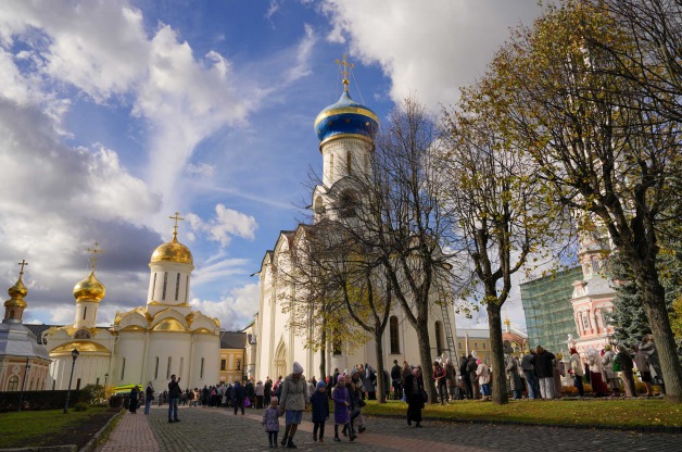 Патриарший Экзарх всея Беларуси принял участие в торжествах в Троице-Сергиевой лавре в честь преподобного Сергия, игумена Радонежского